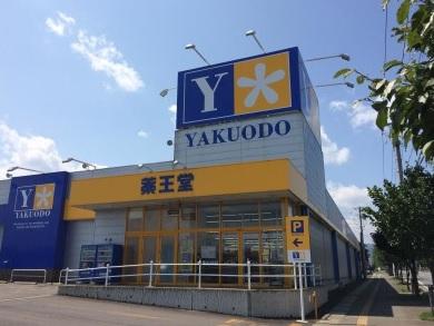 薬王堂弘前安原店:徒歩9分
