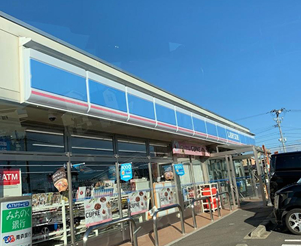 ローソンおいらせ住吉四丁目店:徒歩12分